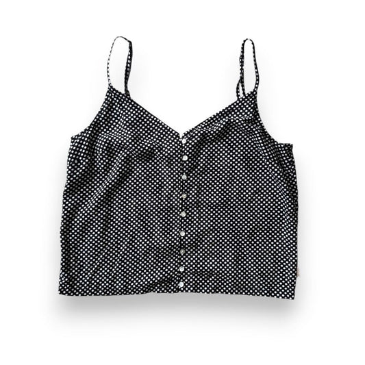 CAMISOLE NOIRE AVEC POINTS BLANCS BRIXTON SMALL