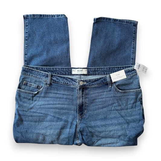 JEANS TAILLE HAUTE NEUVE BAGGY HOLLISTER 1X-LARGE