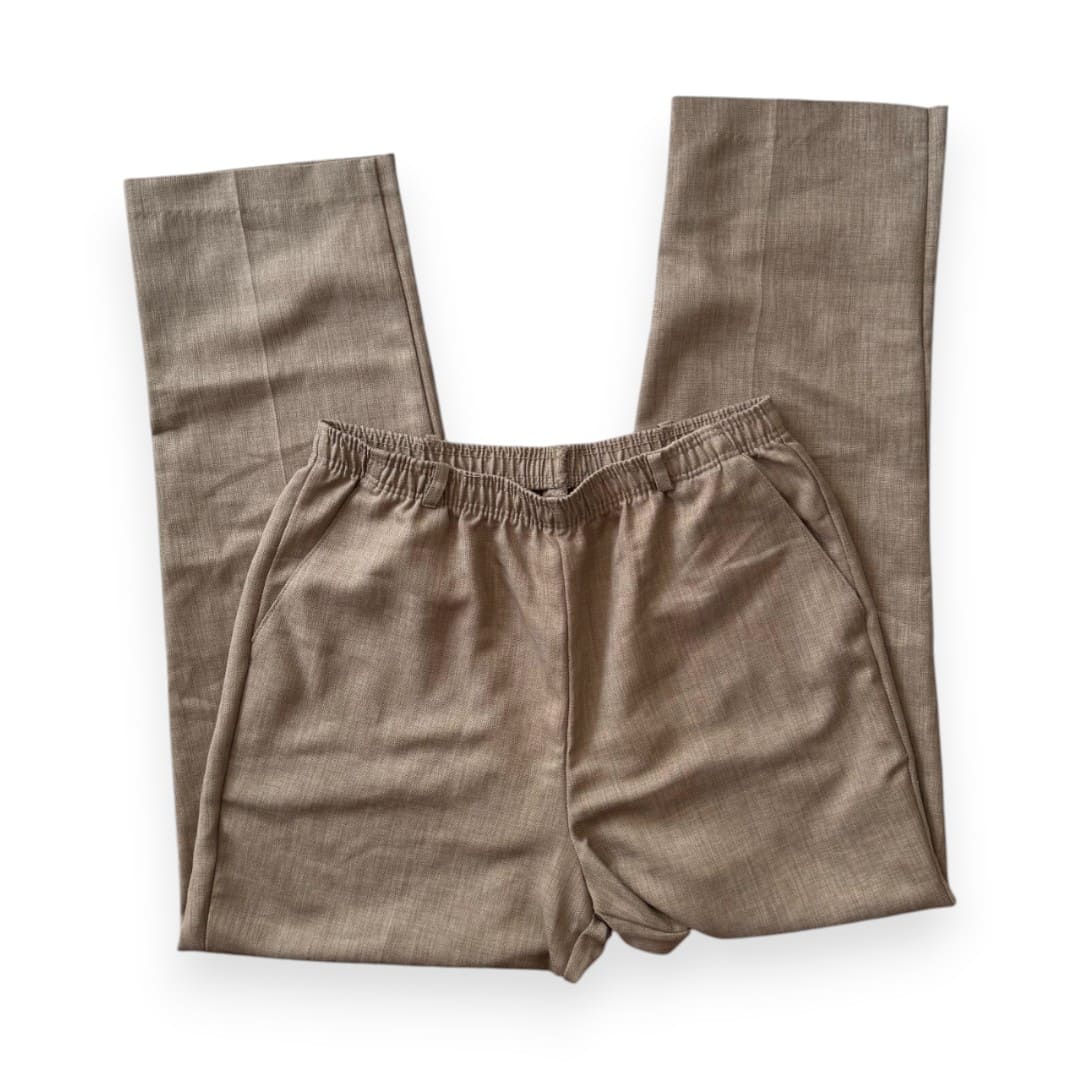 PANTALONS PROPRES MARRONS TRADITION LARGE