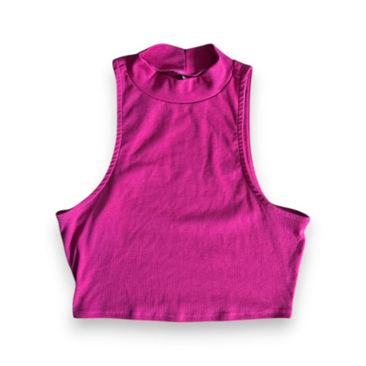CROP TOP CAMISOLE ROSE LEONISA LARGE