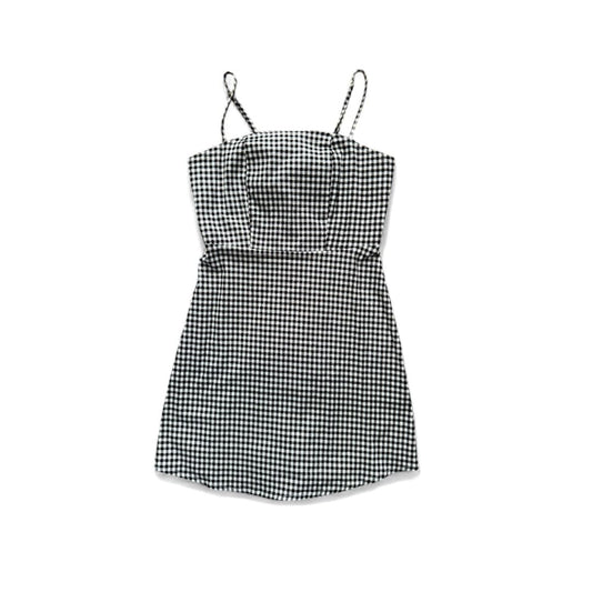 ROBE CAMISOLE CARRAUTÉ NOIR ET BLANC SMALL