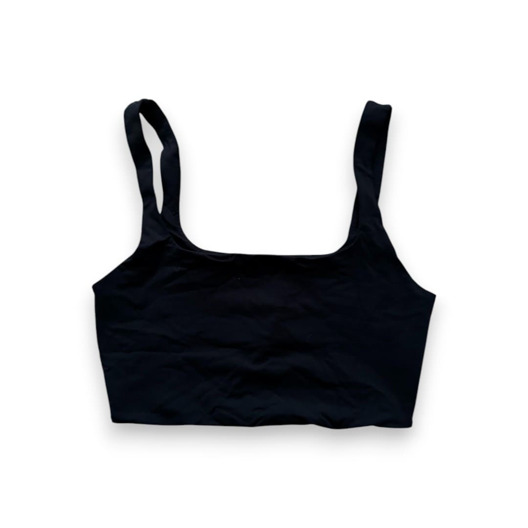 CROP TOP CAMISOLE NOIRE GARAGE X-SMALL