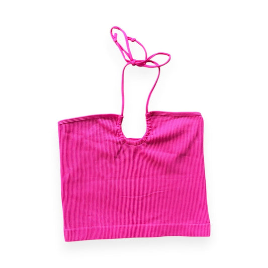 CROP TOP ROSE ATTACHÉ DANS LE COUP ARDENE SMALL