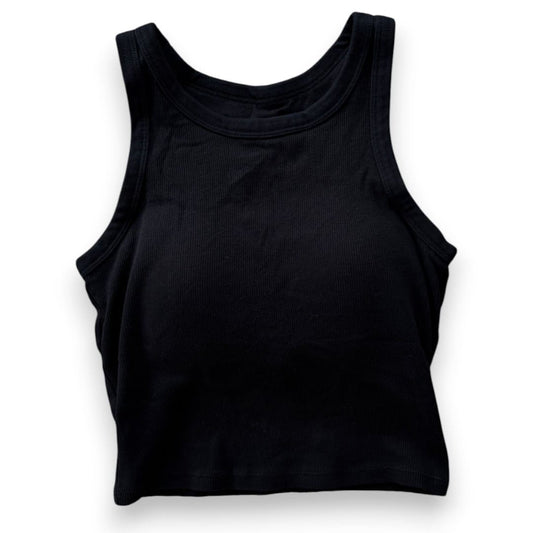 CROP TOP CAMISOLE NOIRE INTÉGRÉ UNIQLO X-SMALL