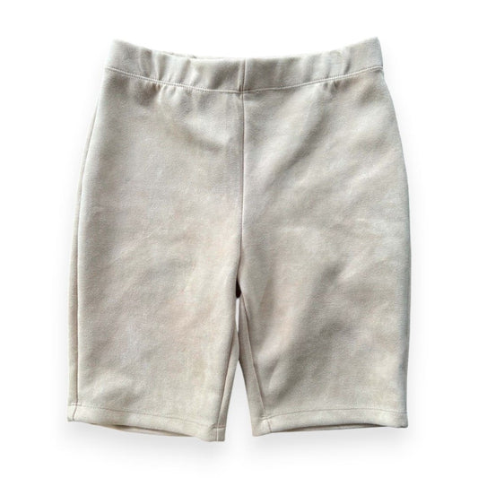 BIKER SHORTS SUÈDE BEIGE SALTY SMALL