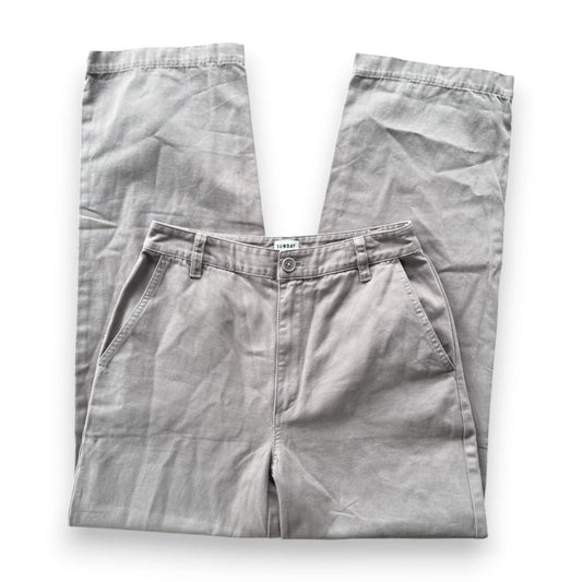 PANTALONS TAILLE HAUTE TAUPE SUNDAY BEST SMALL