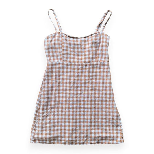 ROBE BLANCHE CARRAUTÉ MARRON SIMONS SMALL