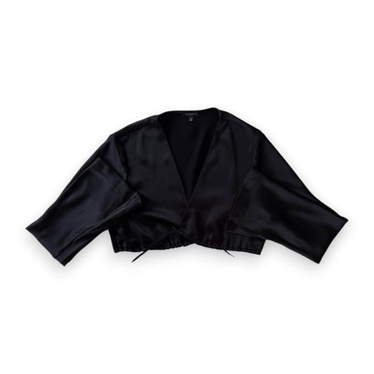 BLOUSE MANCHES LONGUES NOIR DYNAMITE MEDIUM