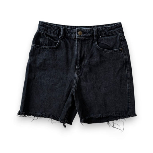 SHORTS EN JEANS TAILLE HAUTE NOIRE ZARA MEDIUM