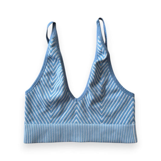 CROP TOP CAMISOLE BLEU GARAGE SMALL
