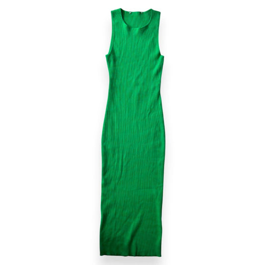ROBE MOULANTE VERTE DOS OUVERT SMALL