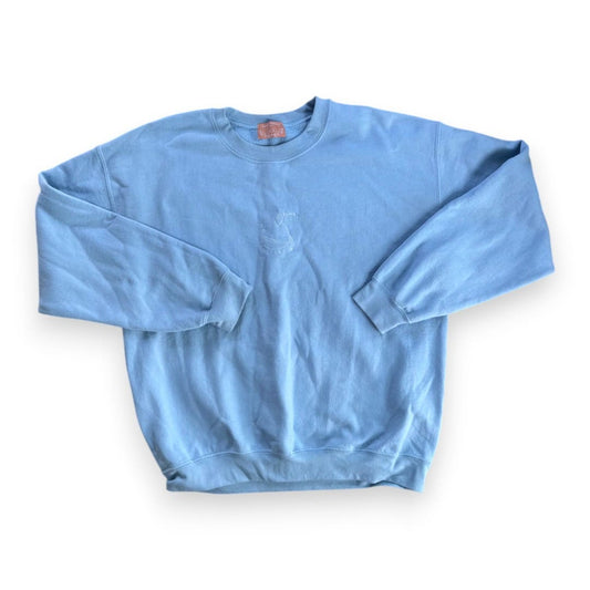 CHANDAIL MANCHES LONGUES BLEU LARGE