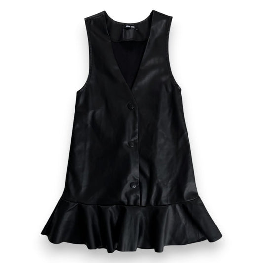 HAUT SANS MANCHES NOIR FAUX CUIR MILE END SMALL