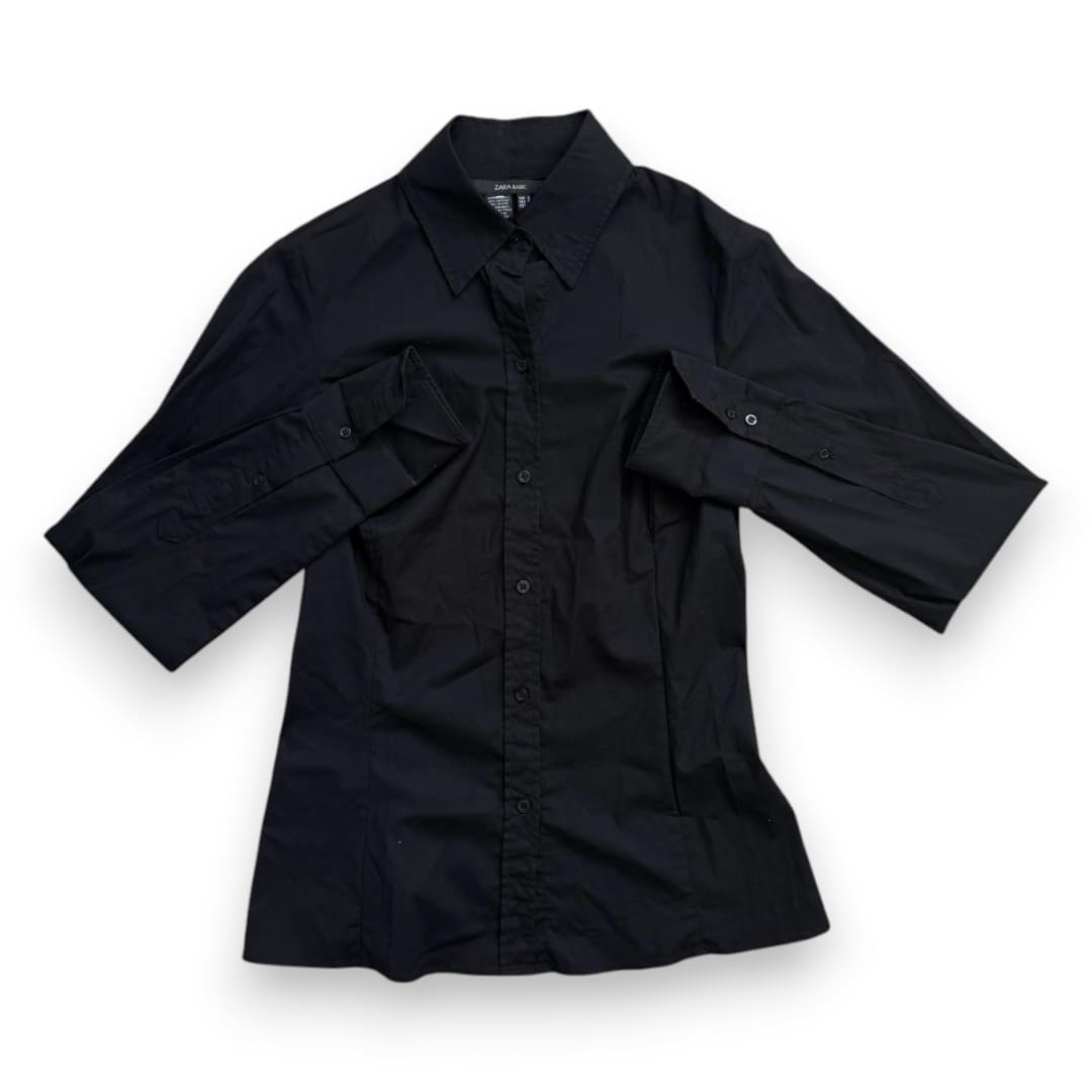 CHEMISE NOIRE ZARA SMALL