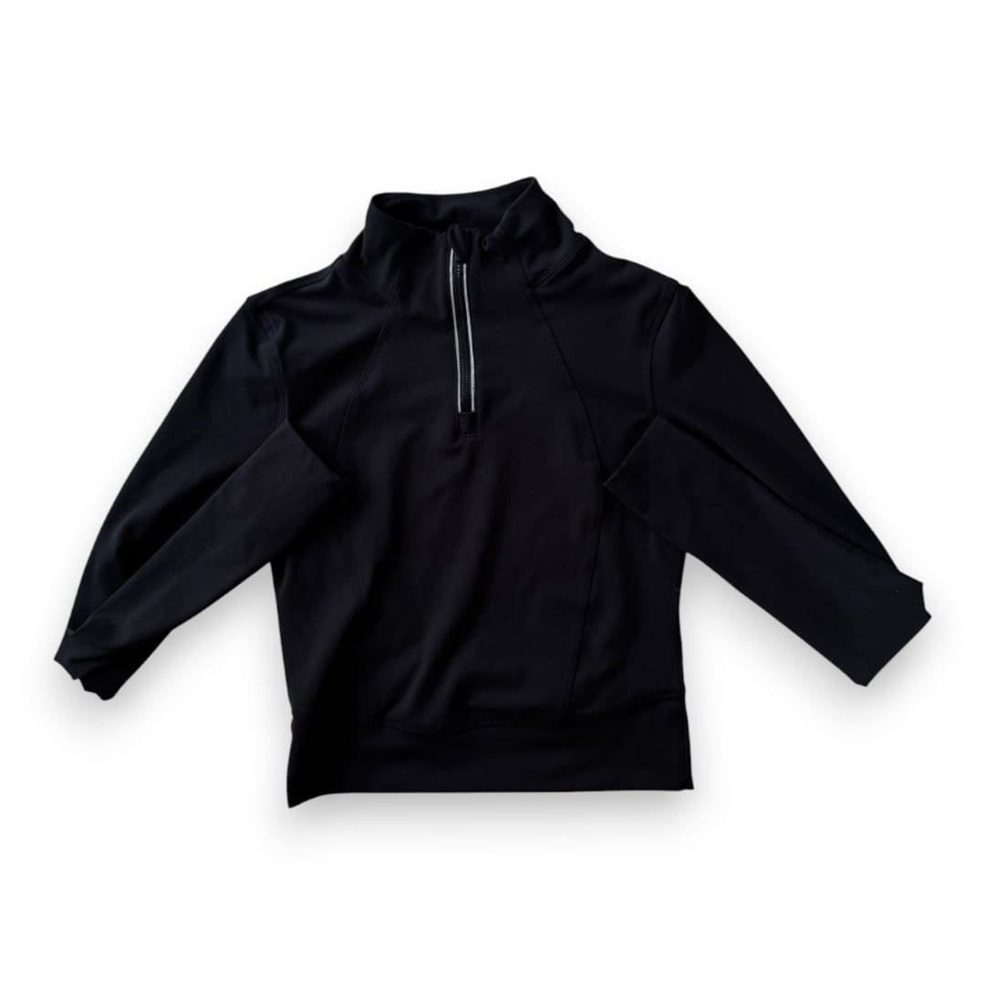 CHANDAIL / VESTE A MANCHES LONGUES DE SPORTS NOIR QUALITÉ IMPECCABLE SMALL