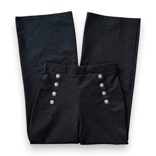 PANTALONS PROPRES GRIS TAILLE HAUTE CONFORTABLE SMALL