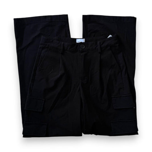 PANTALONS NOIR STYLE CARGO TAILLE HAUTE DEFROST SMALL