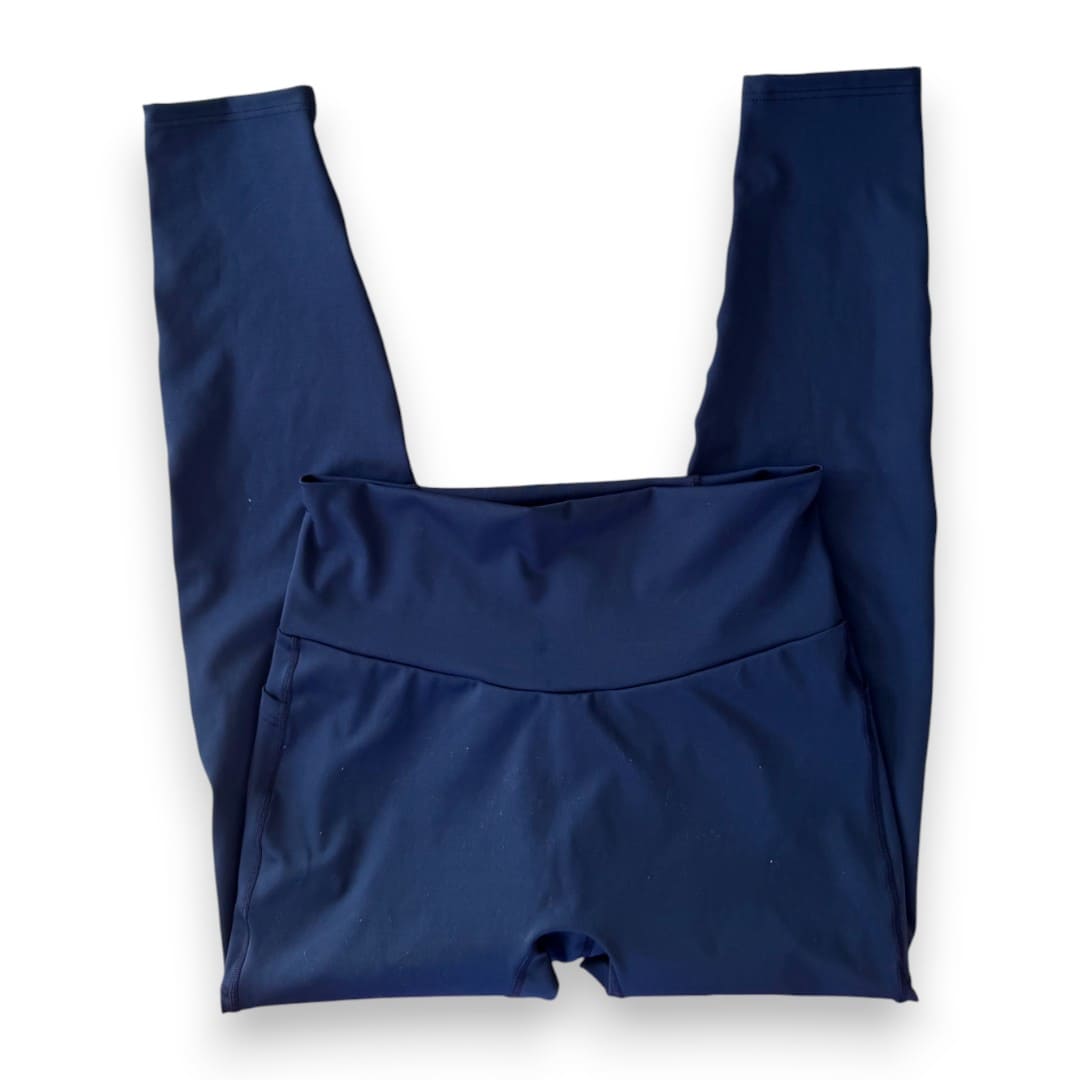 LEGGINGS NEUFS BLEU MARN WREN ACTIVEWEAR MEDIUM
