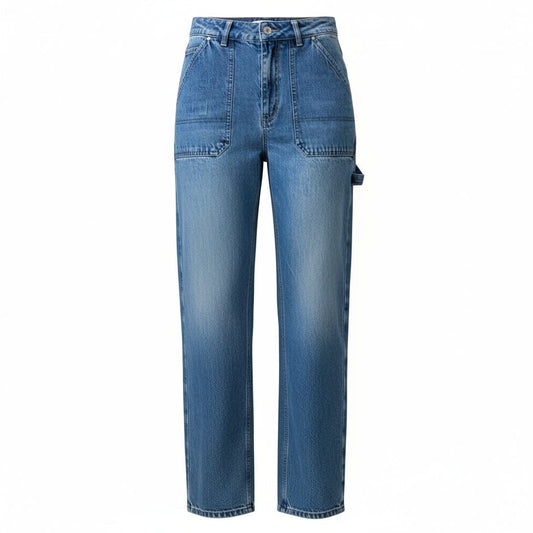 JEANS TAILLE HAUTE CARGO SIMONS SMALL