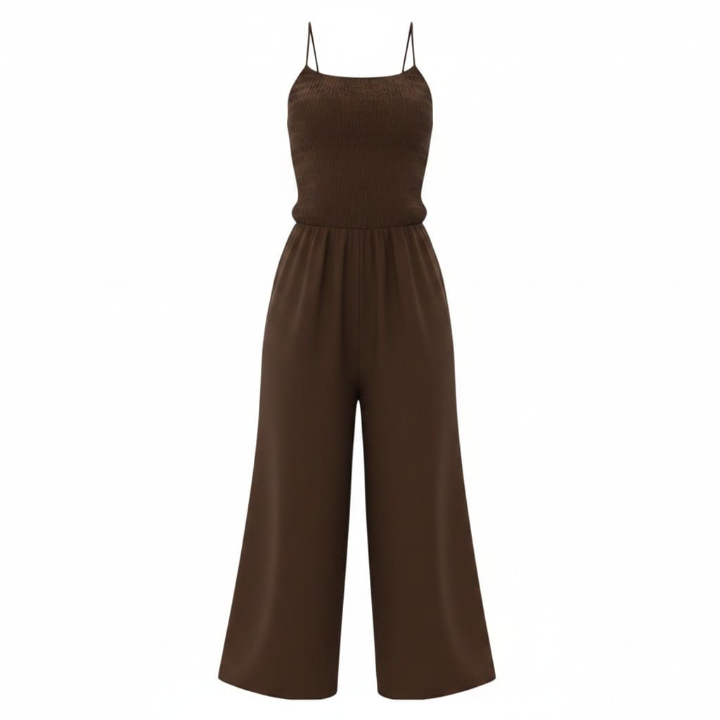 JUMPSUITS MARRON ROSE MATERNITÉ MEDIUM