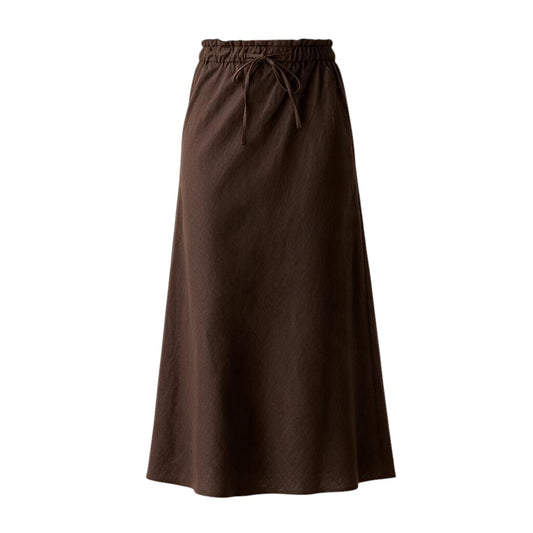 JUPE MARRON TAILLE HAUTE REITMANS X-SMALL