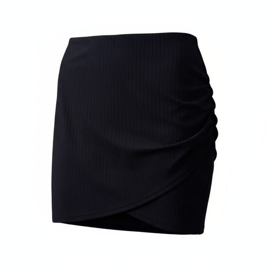 JUPE MOULANTE TAILLE HAUTE NOIR ARDENE LARGE