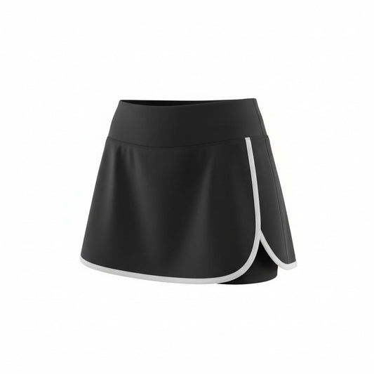 JUPE SHORTS NOIR BANDE BLANCHE BLUENOTES X-SMALL