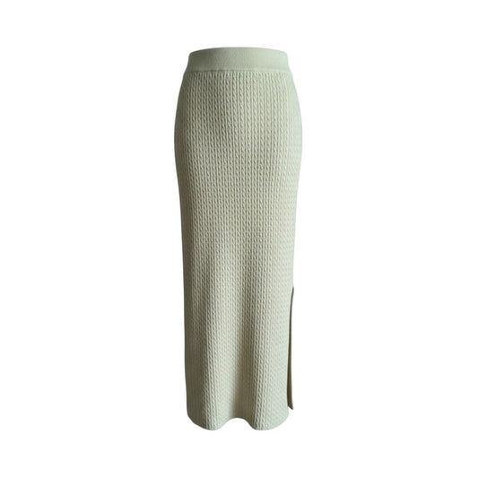 JUPE TAILLE HAUTE SAUGE SUZY SHIER SMALL