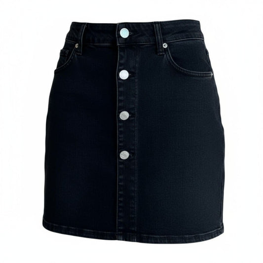 JUPE EN JEANS NOIRE GARAGE MEDIUM