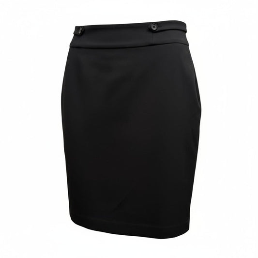JUPE NOIRE TAILLE HAUTE RW&CO MEDIUM