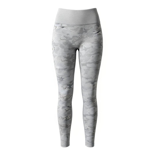 LEGGINGS GRIS DUPE GYMSHARK STYLE CAMOUFLAGE MEDIUM