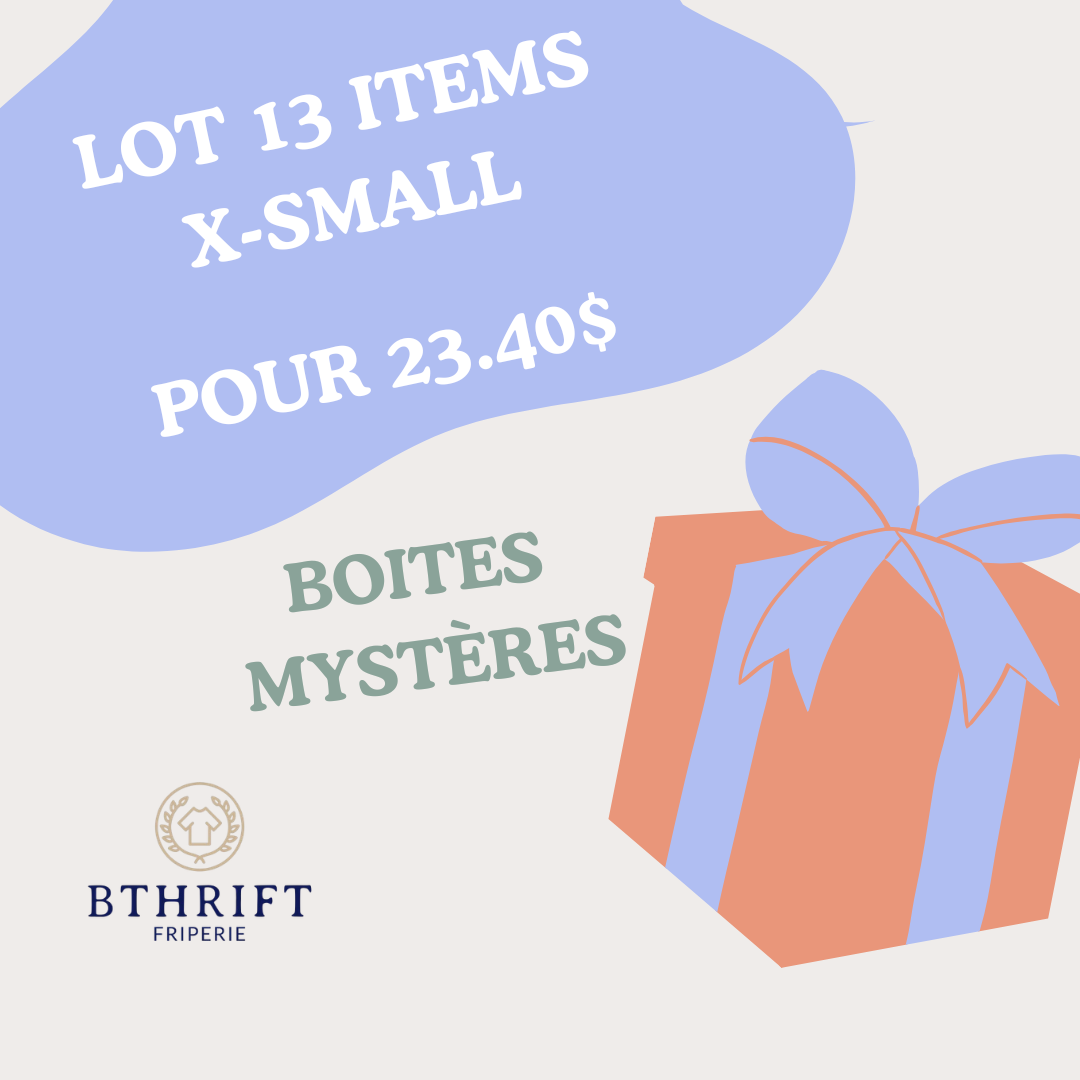 LOT 13 ITEMS X-SMALL POUR 23,40$ [B]