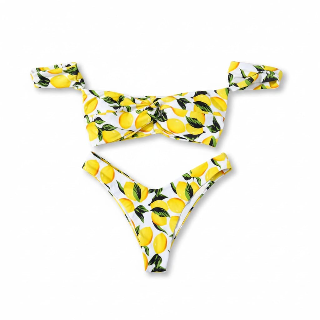 MAILLOT 2 MORCEAUX AVEC DES CITRONS SMALL