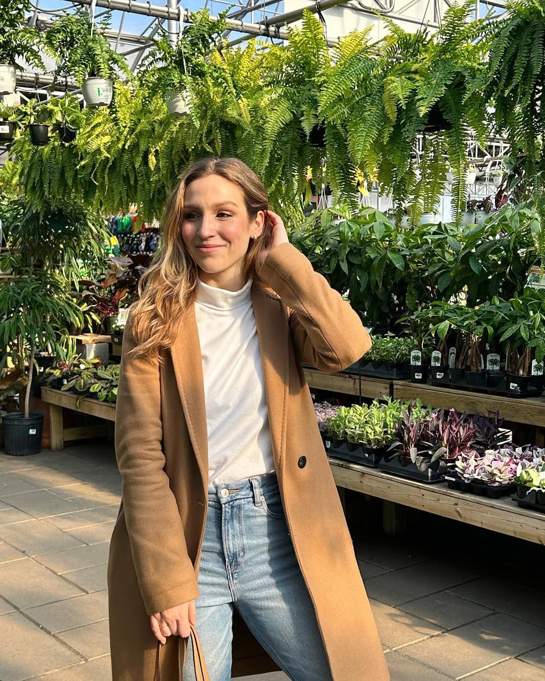 MANTEAU MARRON BABATON ARITZIA X-XSMALL