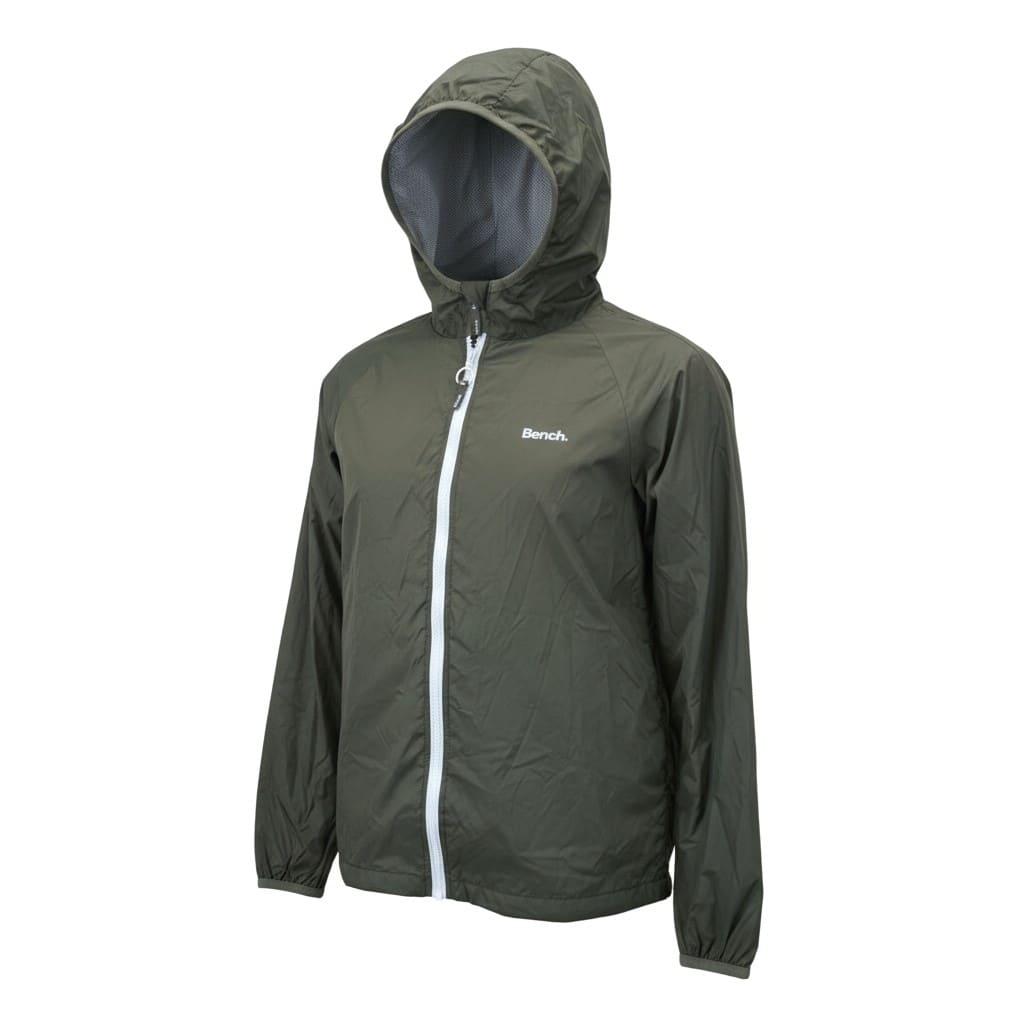 MANTEAU DE SPORT / COUPE VENT VERT KAKI BENCH SMALL