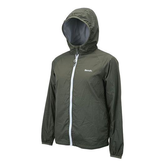 MANTEAU DE SPORT / COUPE VENT VERT KAKI BENCH SMALL