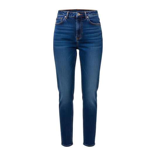 MOM JEANS BLEU ZARA TAILLE HAUTE X-SMALL