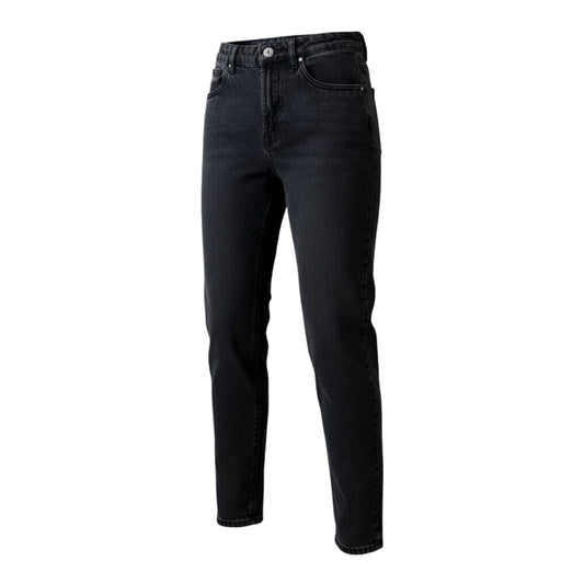 MOM JEANS NOIR REFUGE DENIM X-SMALL