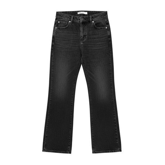 MOM JEANS TAILLE HAUTE GARAGE NOIR X-SMALL