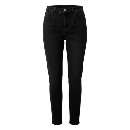MOM JEANS TAILLE HAUTE NOIR DEFROST SMALL