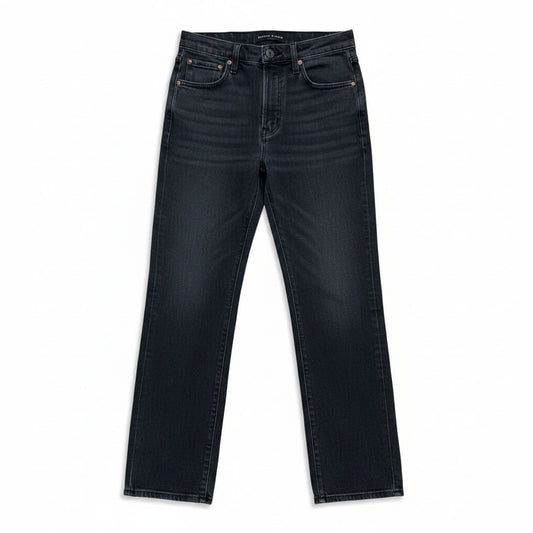 MOM JEANS TAILLE HAUTE NOIR DENIM FORUM ARITZIA X-SMALL