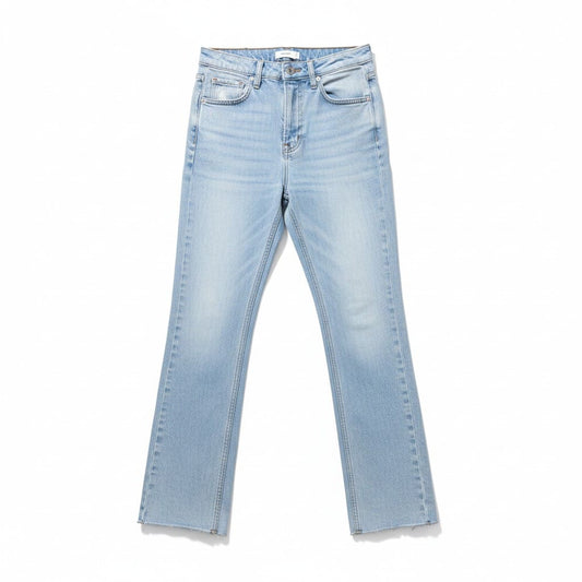 MOM JEANS TAILLE HAUTE PALE YOGA JEANS SMALL - MEDIUM