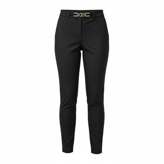 PANTALONS CONFORTABLES LÉGER NOIR SMALL / MEDIUM