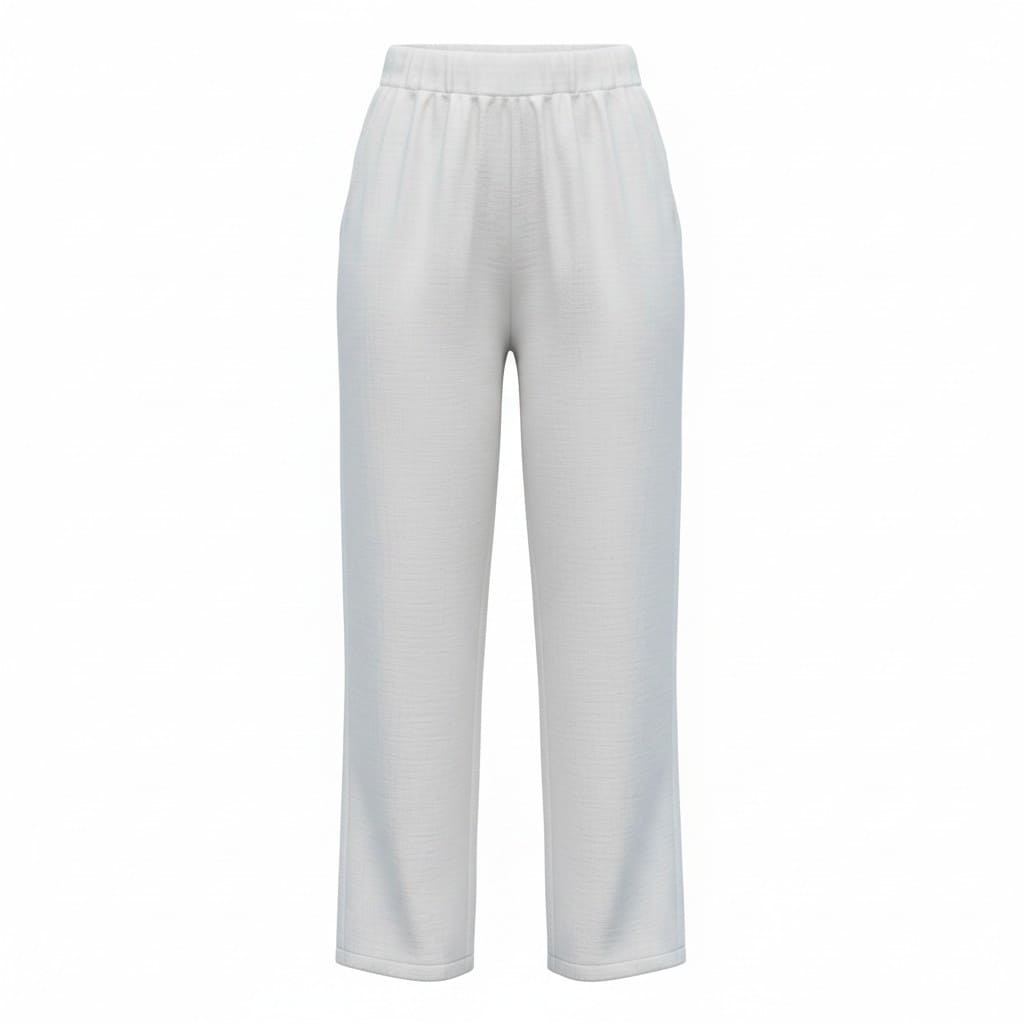 PANTALONS LÉGER BLANC MEDIUM