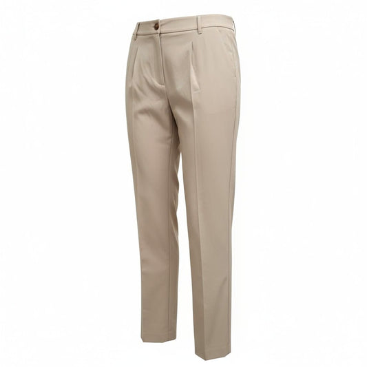 PANTALONS MARRON TAILLE HAUTE PROPRES REITMANS 1X-LARGE