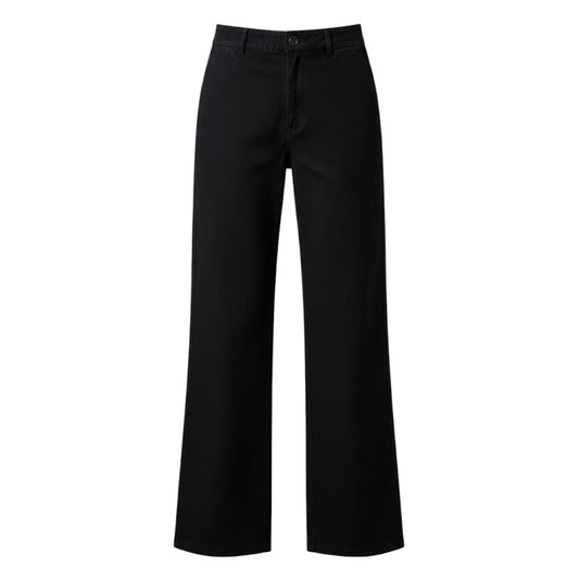 PANTALONS NOIR TAILLE HAUTE WILFRED PATTES ÉVASÉS SMALL