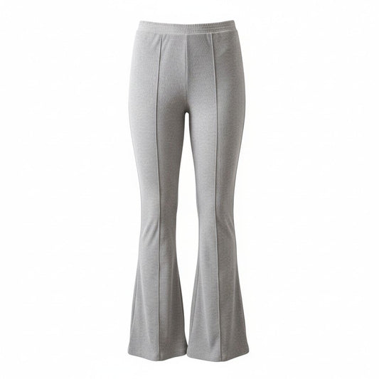 PANTALONS PATTES ÉVASÉS GRIS AERIE LARGE