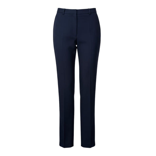 PANTALONS PROPRES BLEU MARIN TAILLE HAUTE *FERMETURE ÉCLAIR BRISÉ