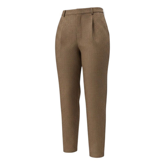 PANTALONS PROPRES MARRON TAILLE HAUTE WOMANCE X-LARGE