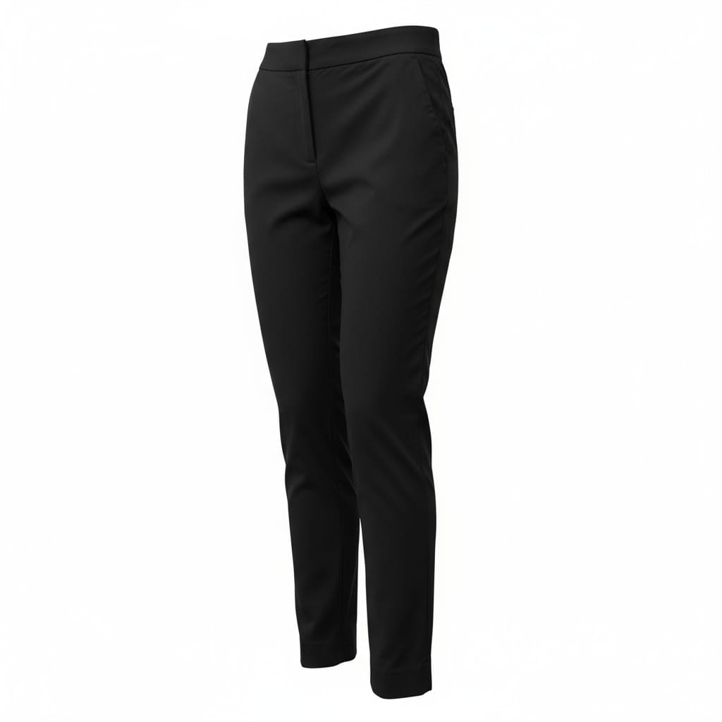 PANTALONS PROPRES NOIR TAILLE HAUTE ZARA X-SMALL
